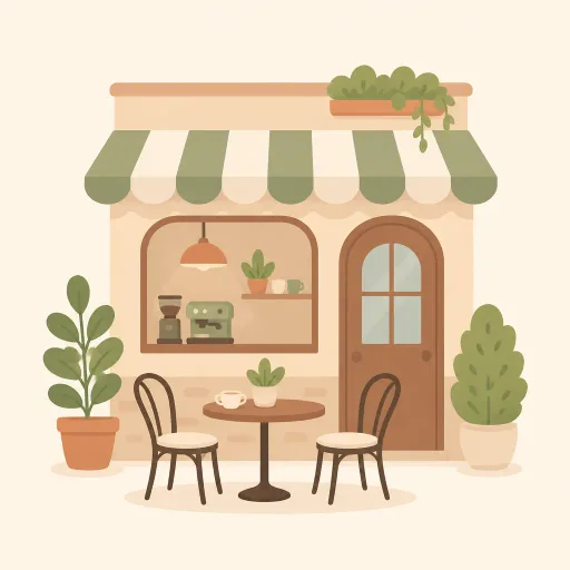 Illustration: Cafe