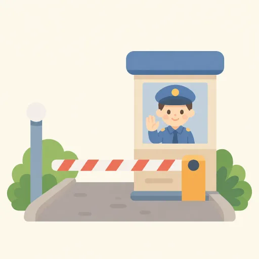 Ilustración: Puesto de control
