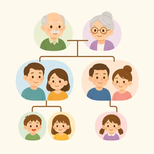 Ilustración: Árbol genealógico