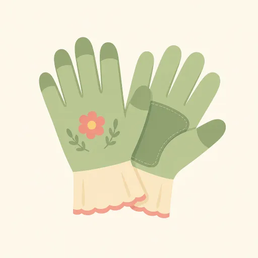 Ilustración: Guantes de jardín