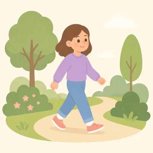 Ilustración: Dar un paseo
