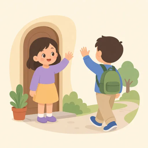 Illustration: Goodbye