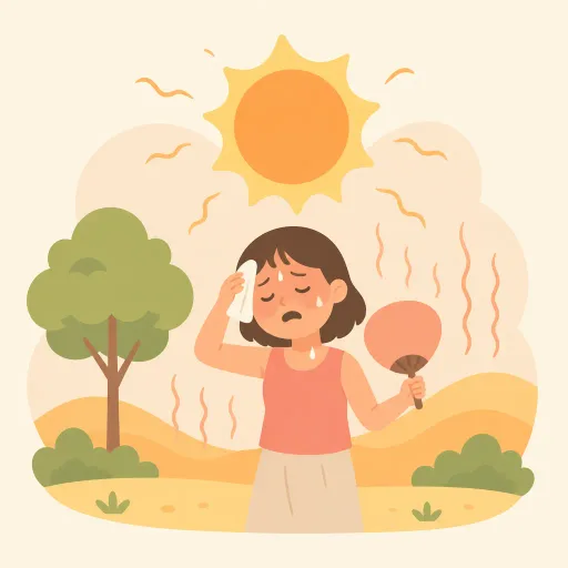 Ilustración: Ola de calor
