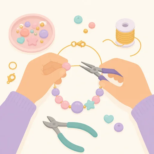 Ilustración: Hacer joyas