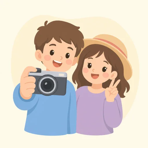 그림: 사진 찍어요!