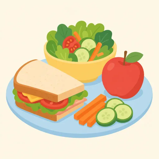 Ilustración: Almuerzo