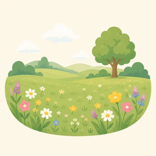 Ilustración: Pradera