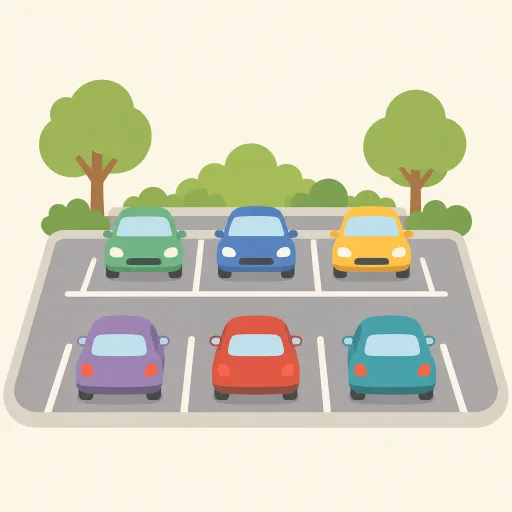 Illustration: Parking lot