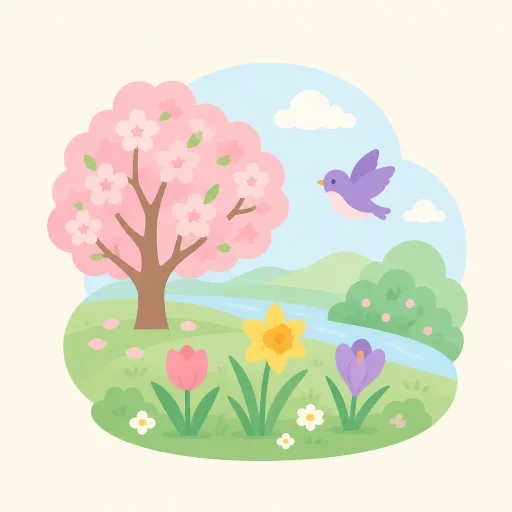 Ilustración: Primavera