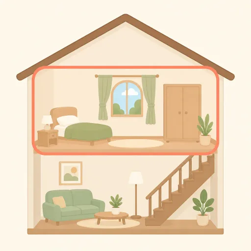 Illustration: Upper floor